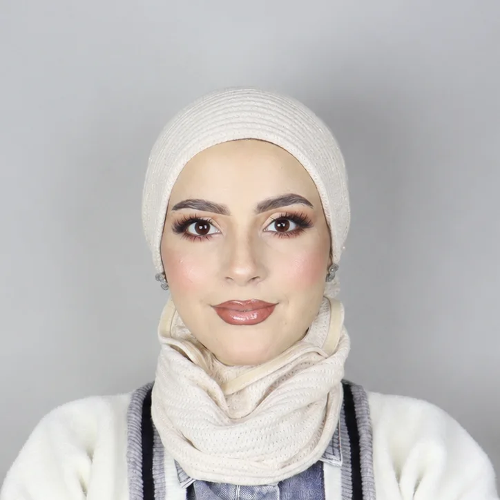 Turban Féminité – Turban Femme Hiver en Tricot Doublé Coton