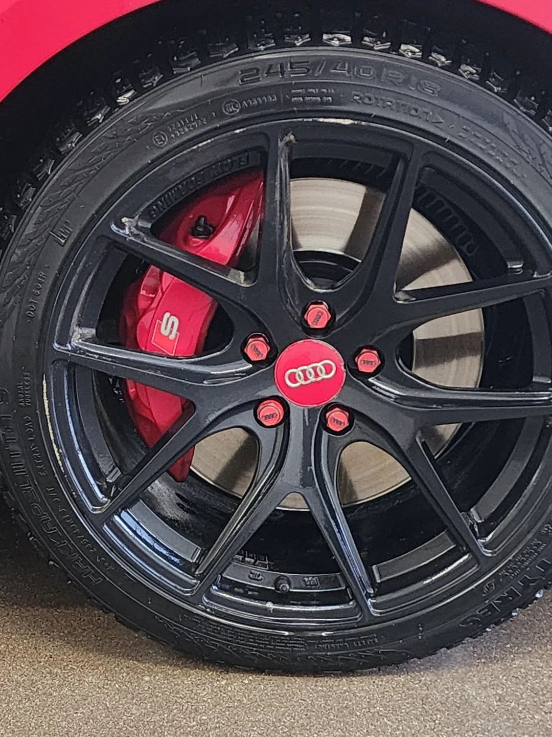 Audi Cache Ecrou 22 piece
