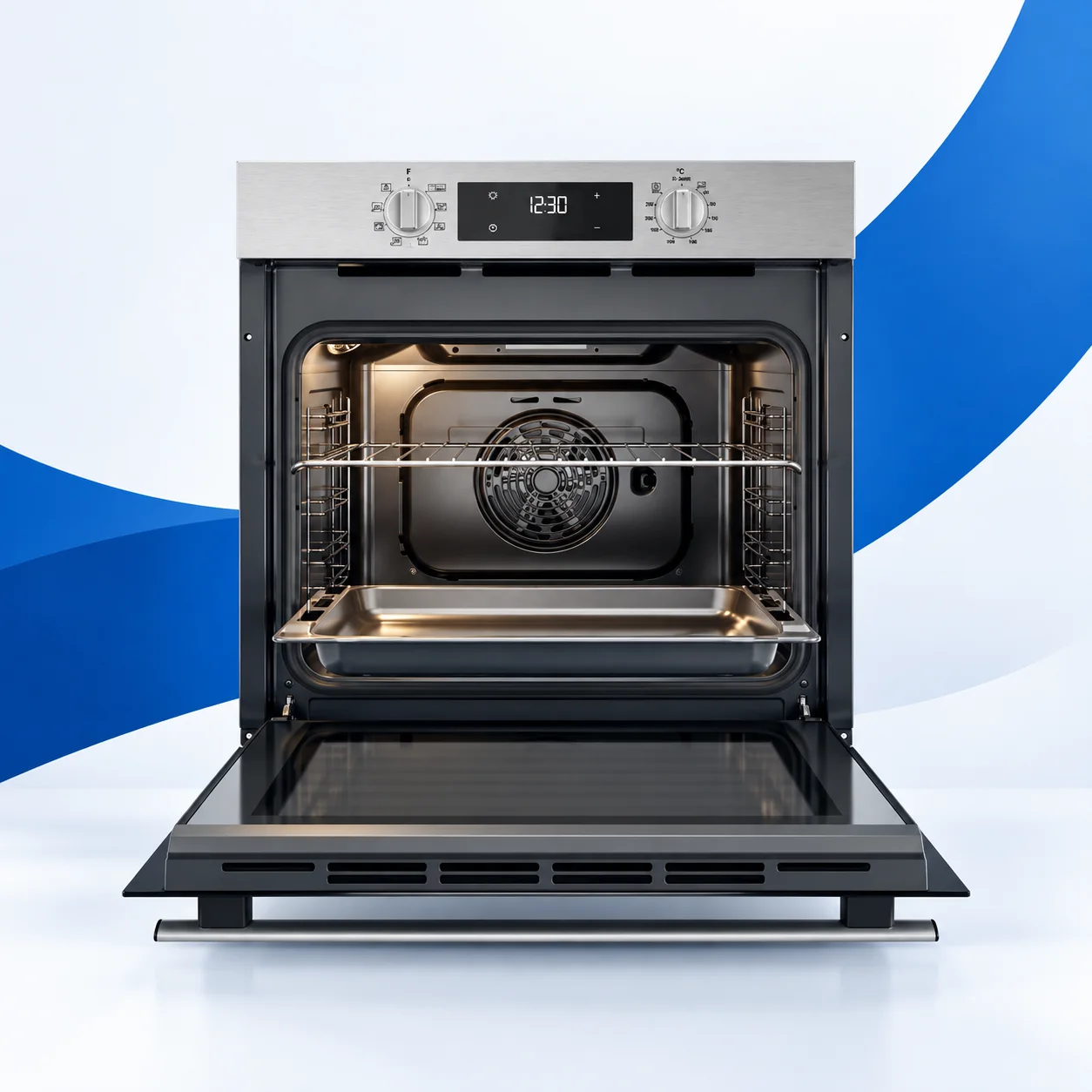 Four électrique encastrable Whirlpool OMK58HR0X – 71 L – Inox