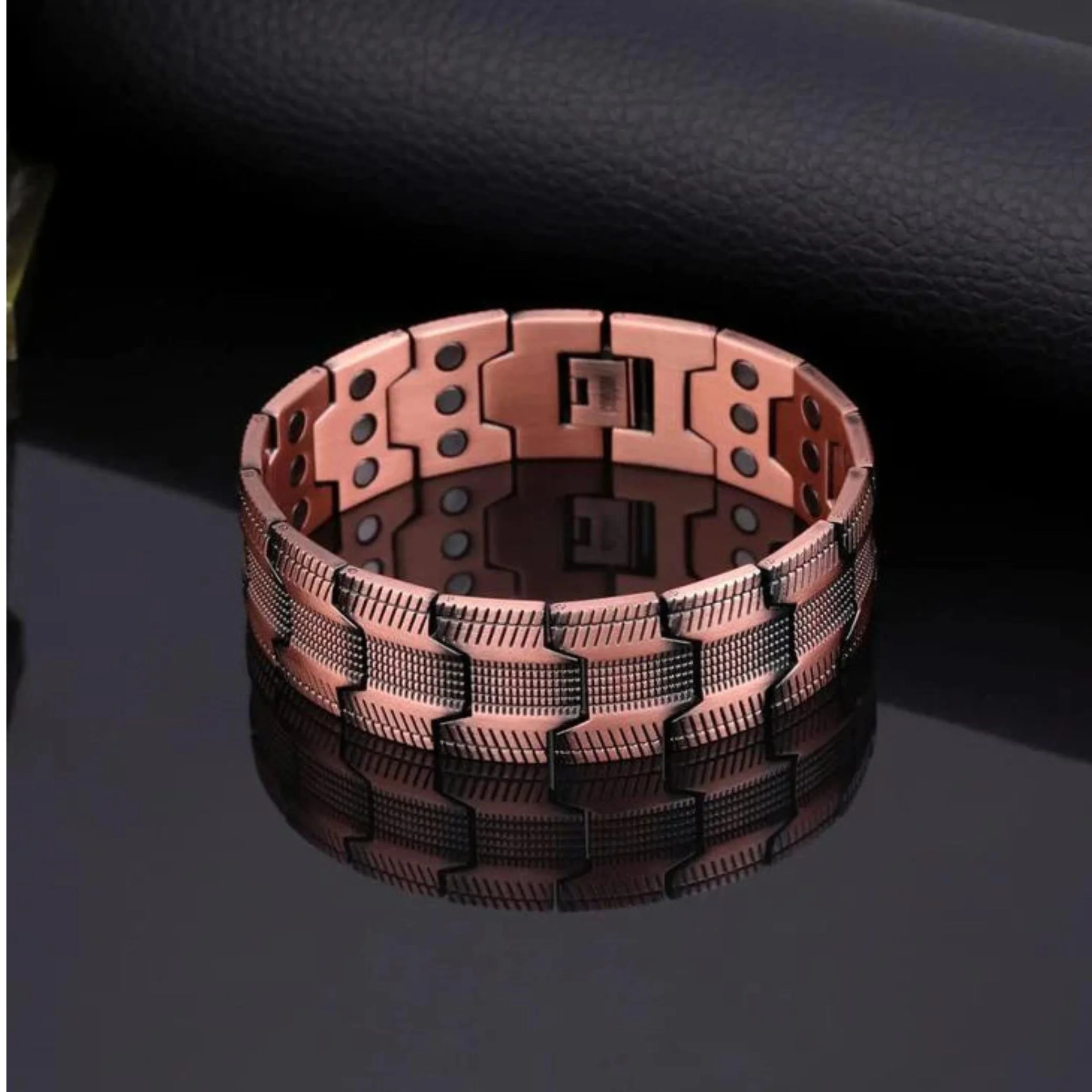 Bracelet magnétique en cuivre