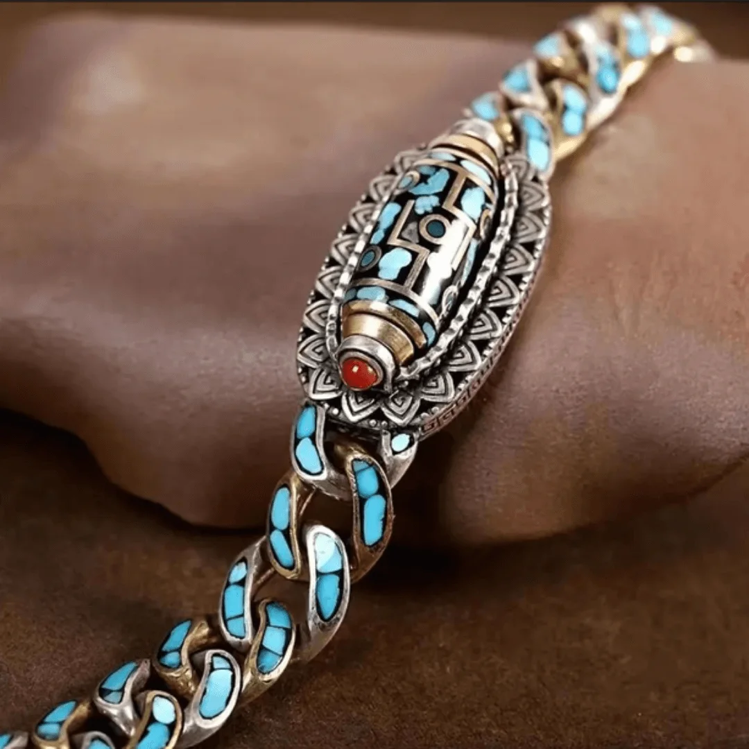 Bracelet Dzi 9 Yeux