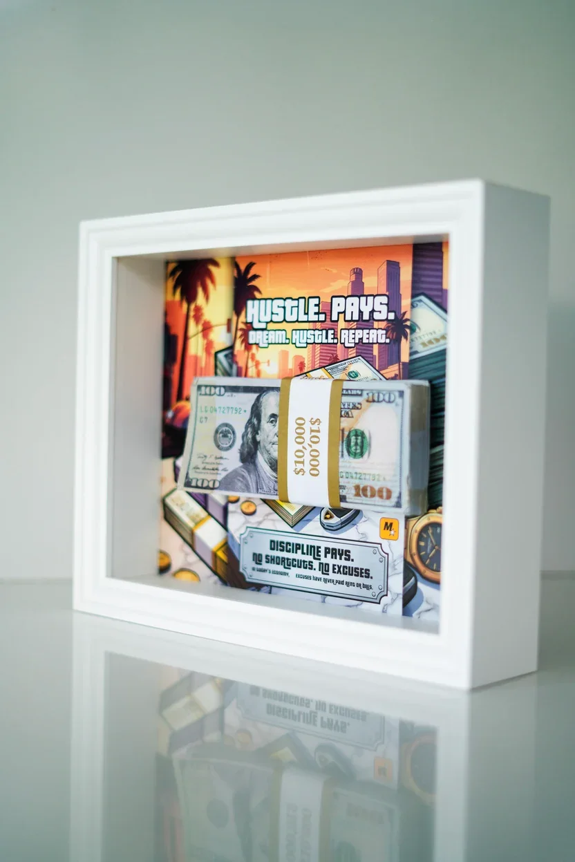 GRAND THEFT MONEY FRAME