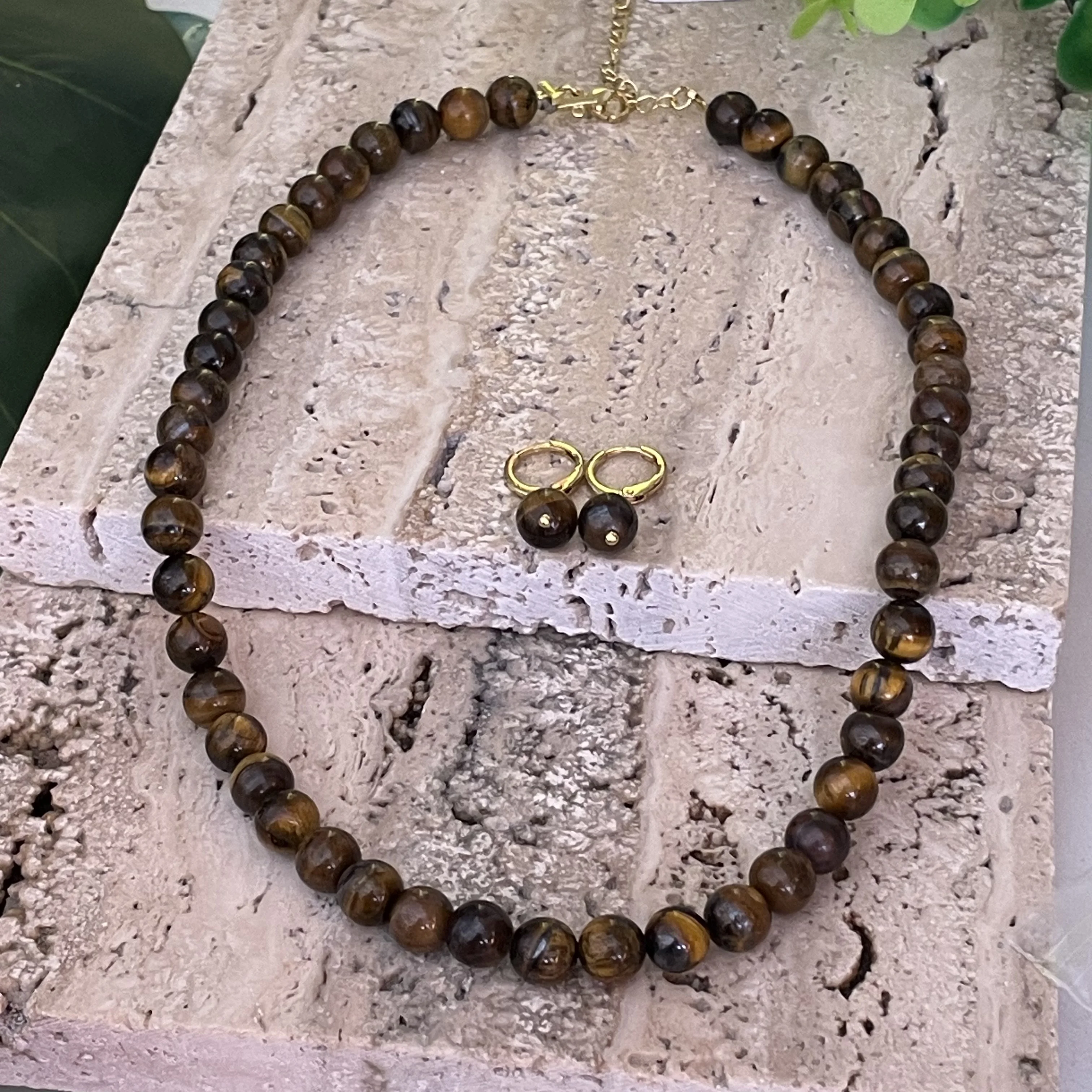 collier oeil de tigre
