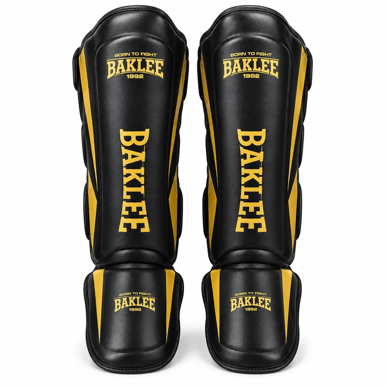 Protège-tibias et pieds de kickboxing Baklee 1992