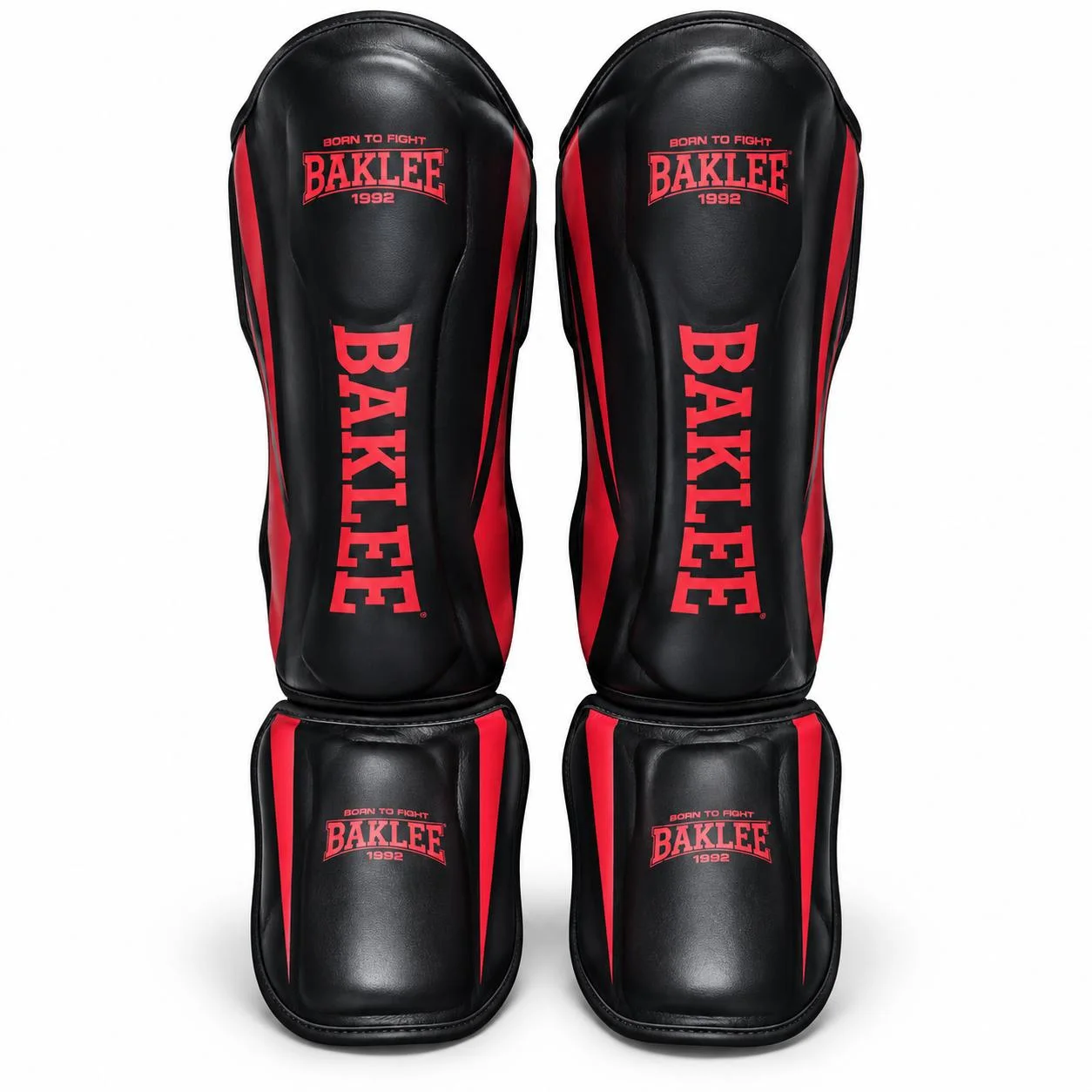 Protège-tibias et pieds de kickboxing Baklee 1992