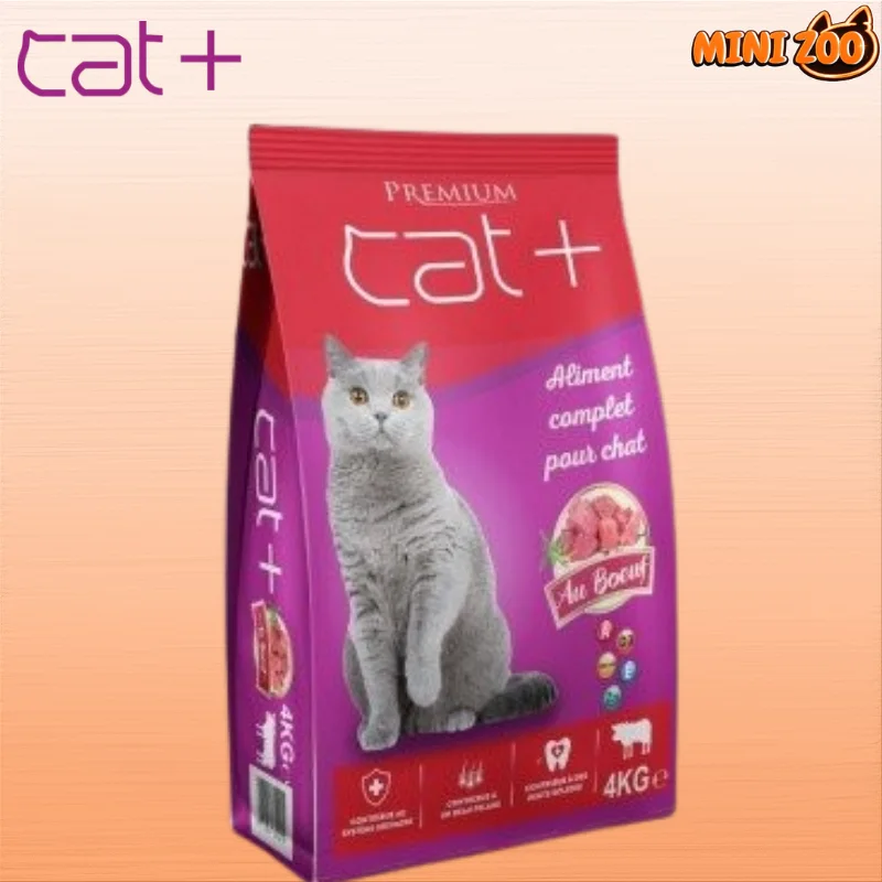 croquettes, Cat Plus  Bœuf Foie et Légumes 20kg البيع بالتقسيط 1kg = 25dh
