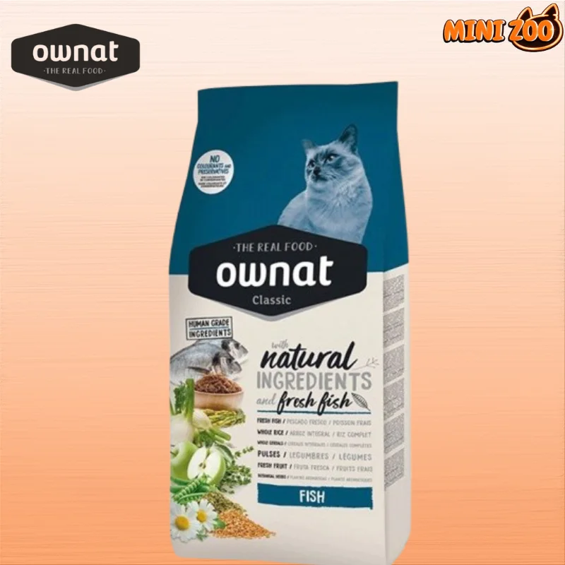 croquettes, Ownat Classic Kitten pour chaton 4kg