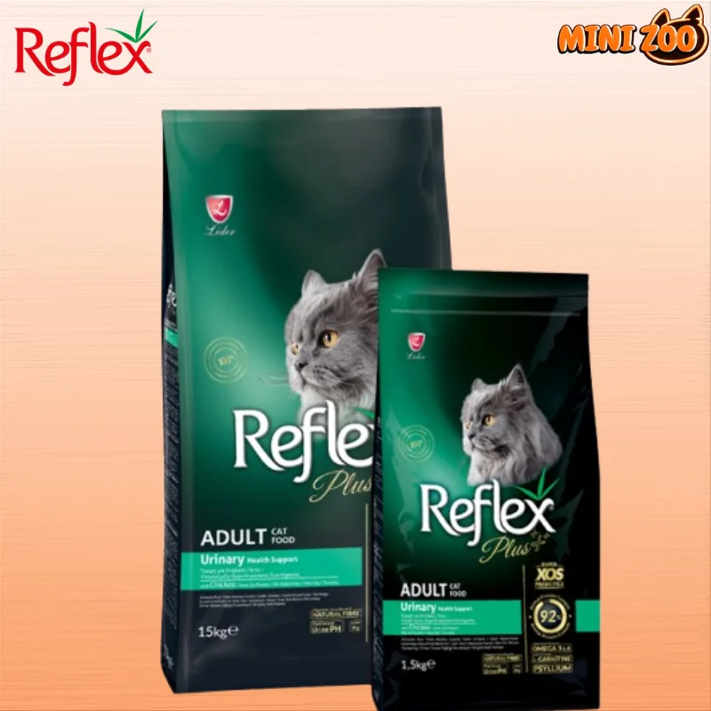 Croquettes, Reflex  Plus Urinary Cat Adult 15kg) إمكانية البيع بالتقسيط 1kg = 45dh