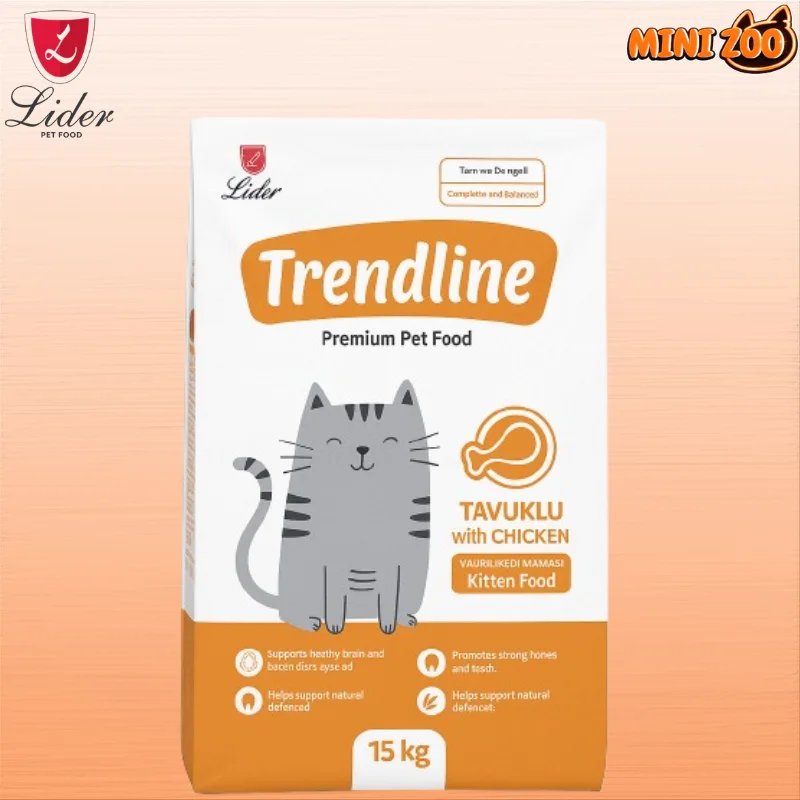 croquettes, Kitten Trendline (Chaton) 15kg إمكانية البيع بالتقسيط 1kg = 30dh
