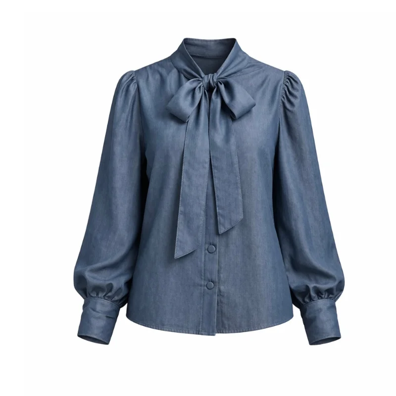 Chemise Femme à Nœud