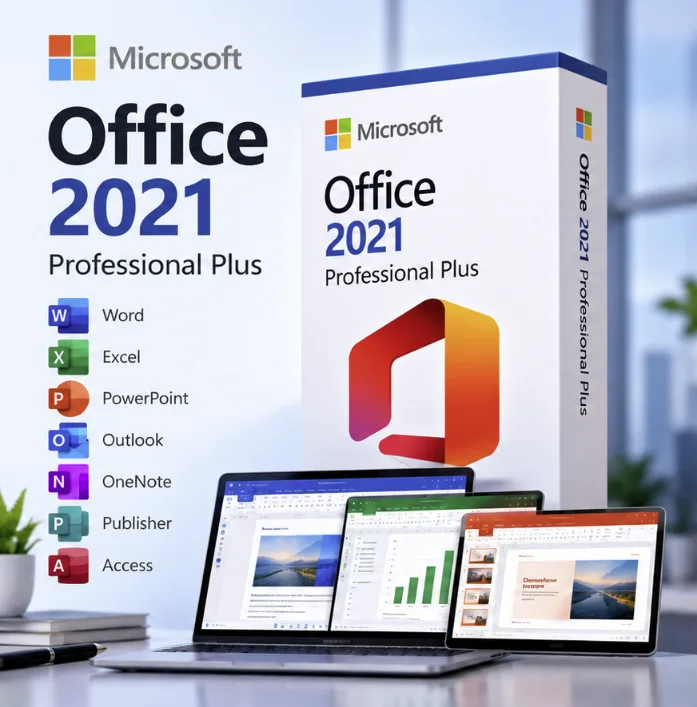 Microsoft Office 2021 Professional Plus – ONLINE ACTIVATION