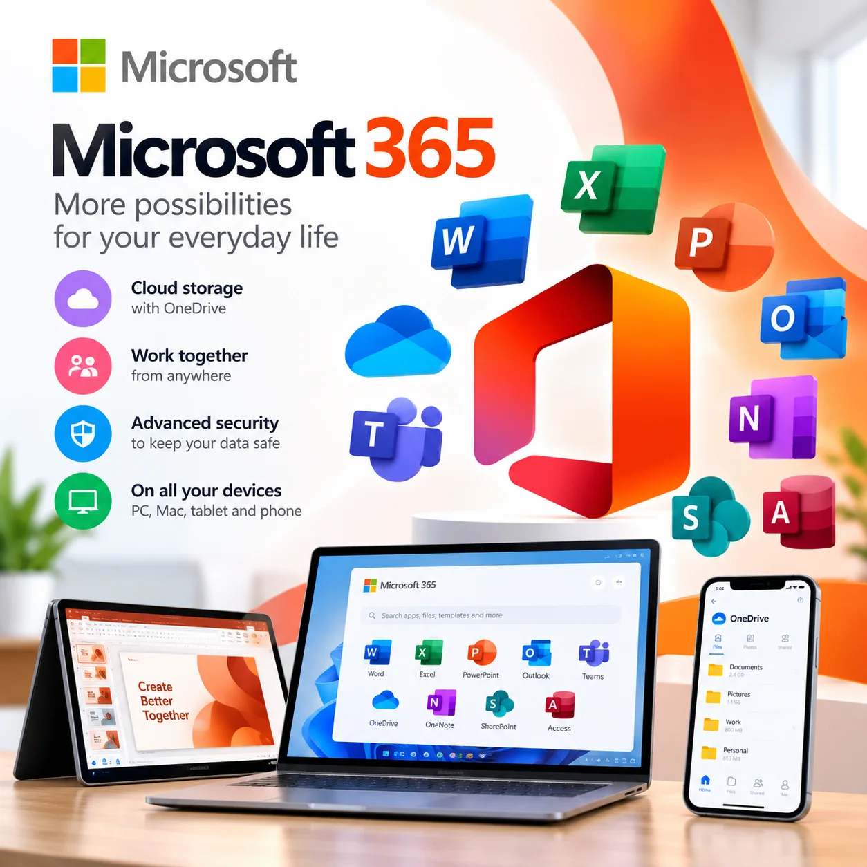 Microsoft Office 365 Professional Plus Account - Lifetime
