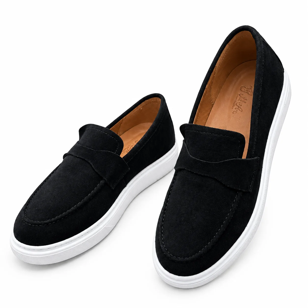 Mocassins Homme Urban à Semelle Blanche