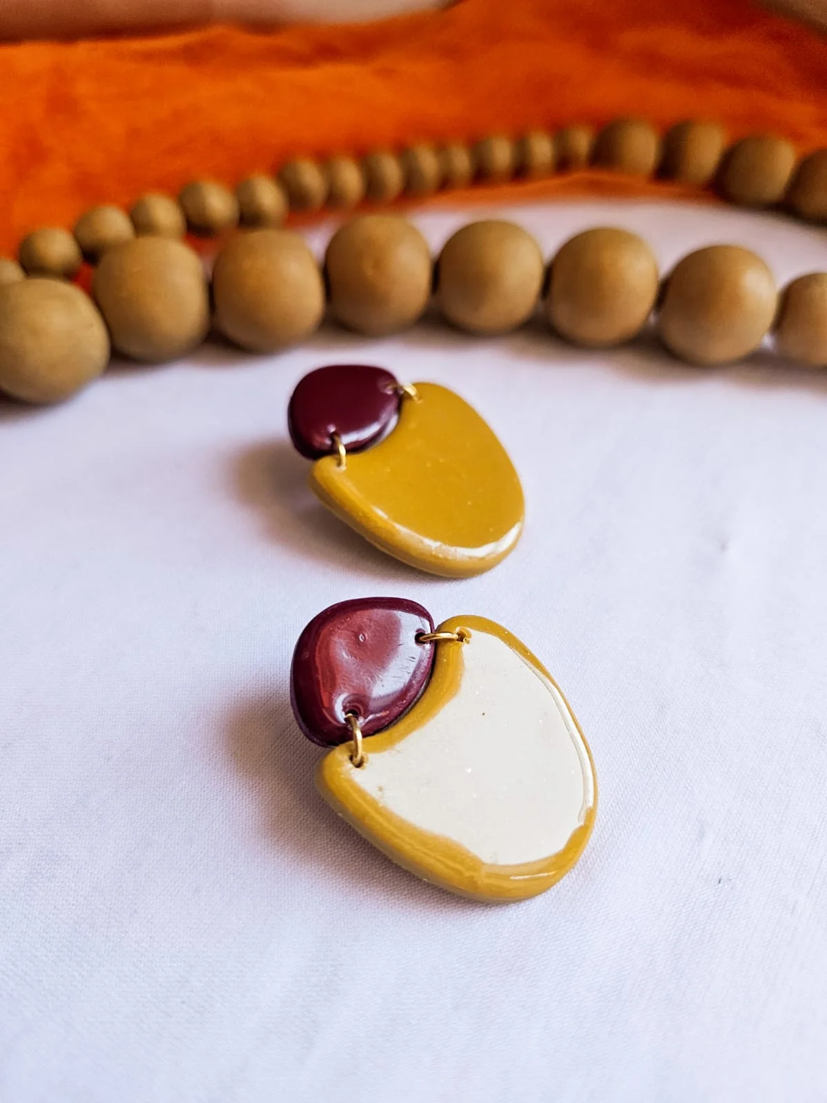 Amber & Plum earrings