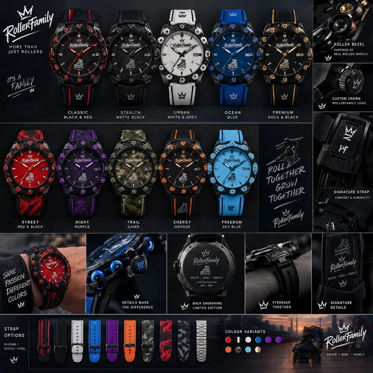 NEW ROLLER WATCHES SERIES