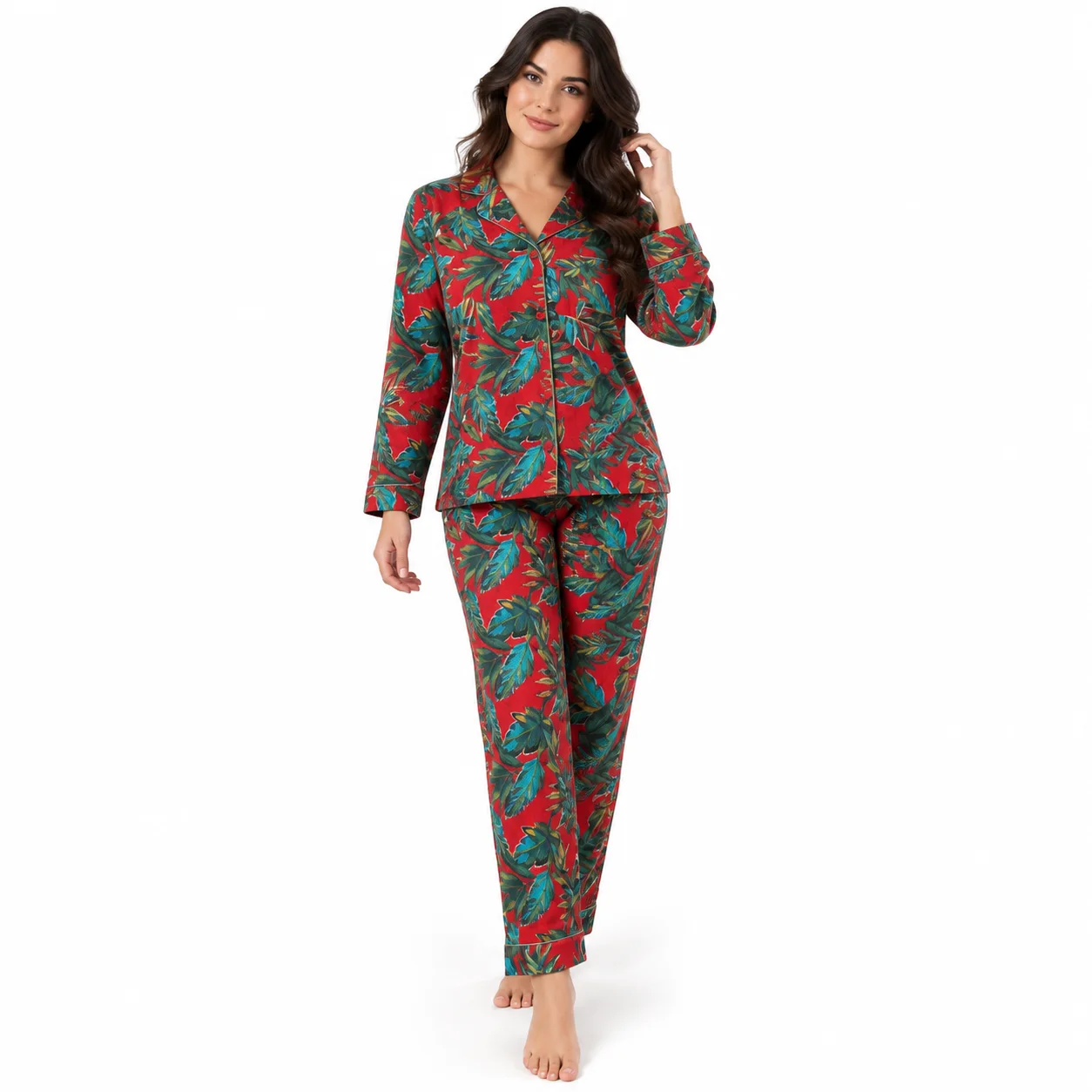 Pyjama Femme Fleuri