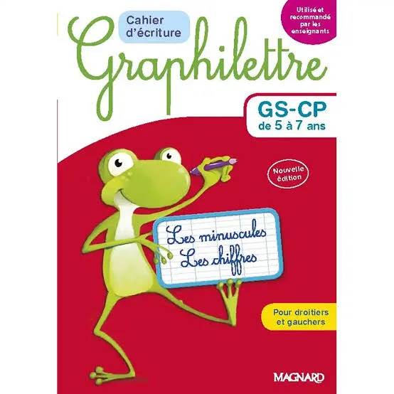 CAHIER D'ECRITUREGRAPHILETTER:GS-CP - Vue 2