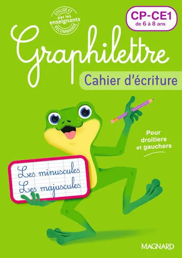 CAHIER D'ECRITURE GRAPHILETTER:GP-CE1 - Vue 2