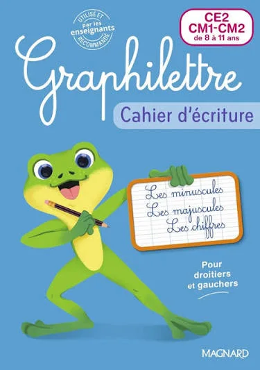 Cahier d'écriture Graphilettre CE2-CM1-CM2 - Vue 2