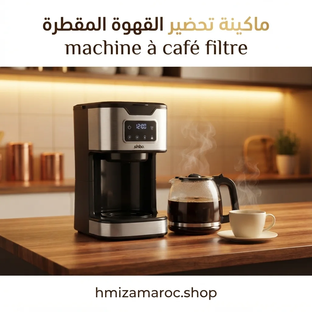 ☕ ماكينة قهوة رقمية قابلة للبرمجة – Machine à Café Digital Programmable
