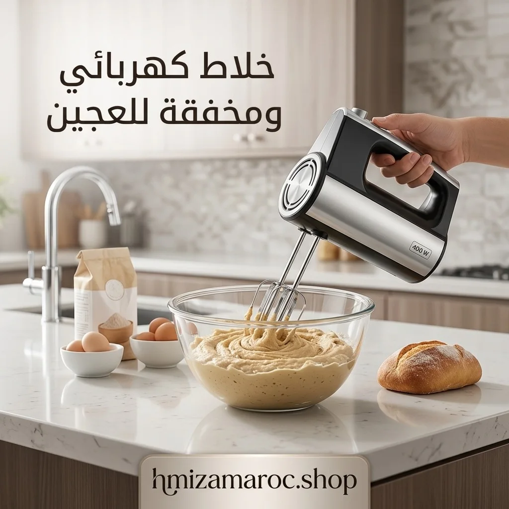 🥣 خلاط كهربائي ومضرب العجين – Batteur Électrique عملي وسهل الاستخدام ⚡🍰