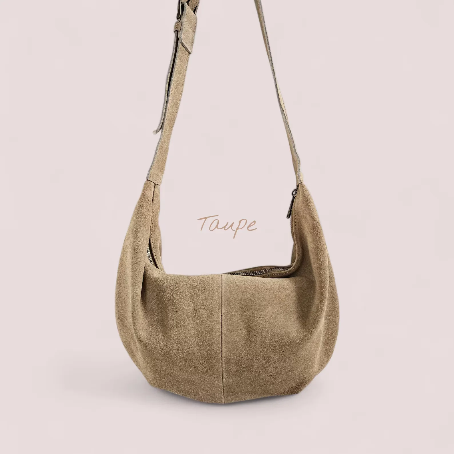 Sac bandoulière en daim