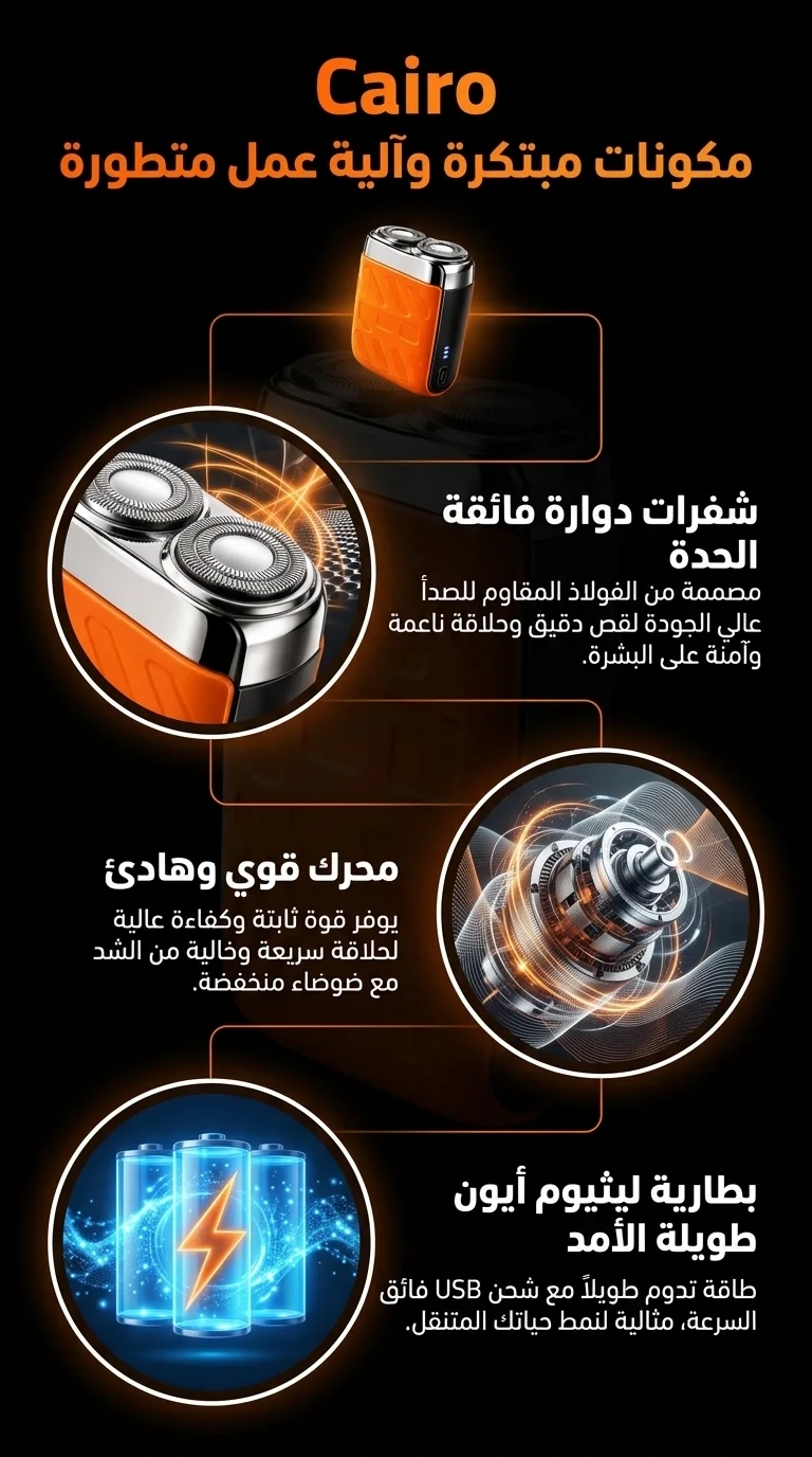 مكونات الماكينة وآلية عملها