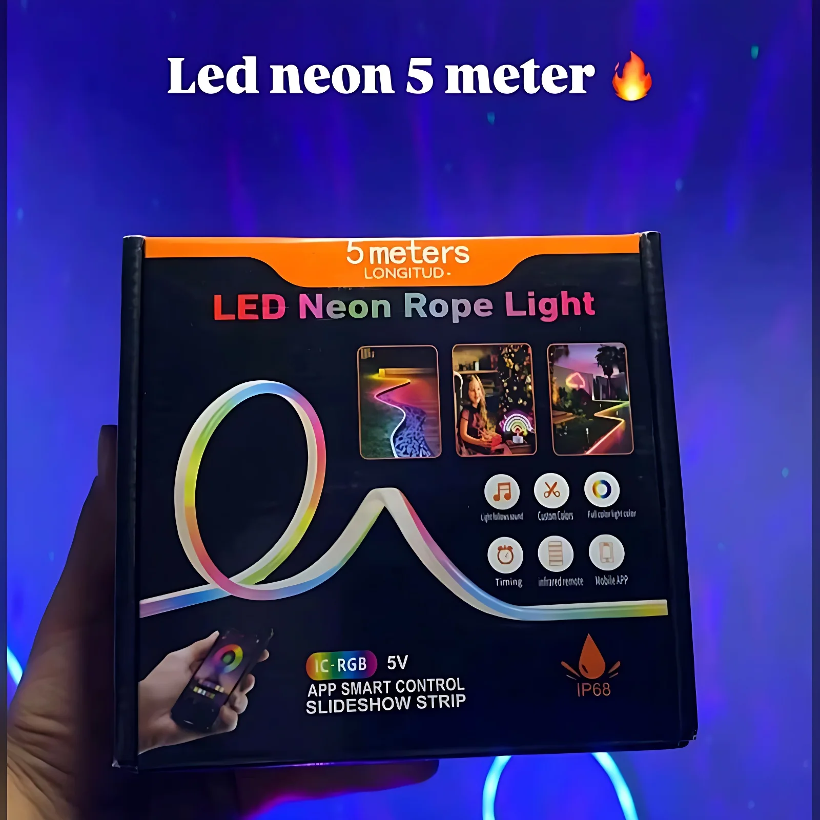Led neon rope lghit