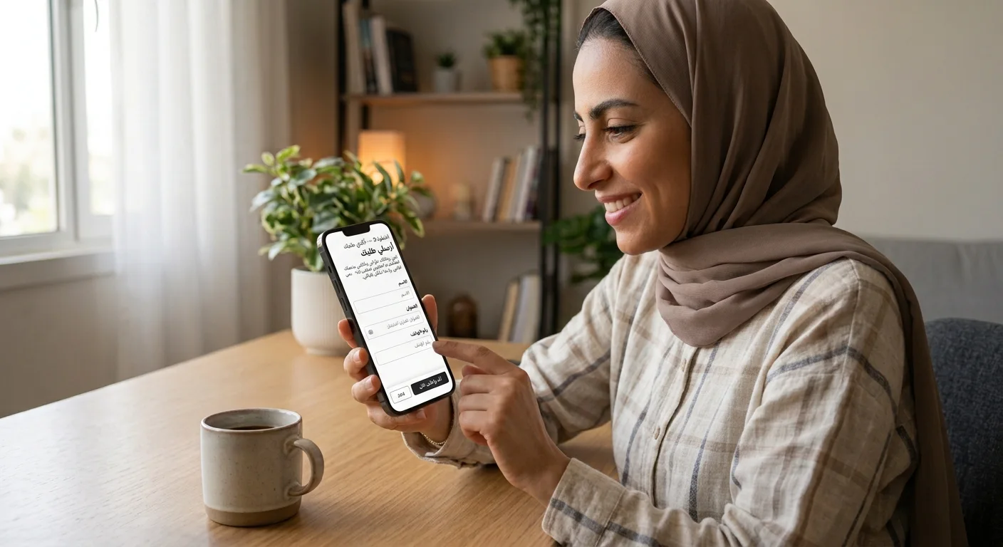 الخطوة 3 — أكّدي طلبك