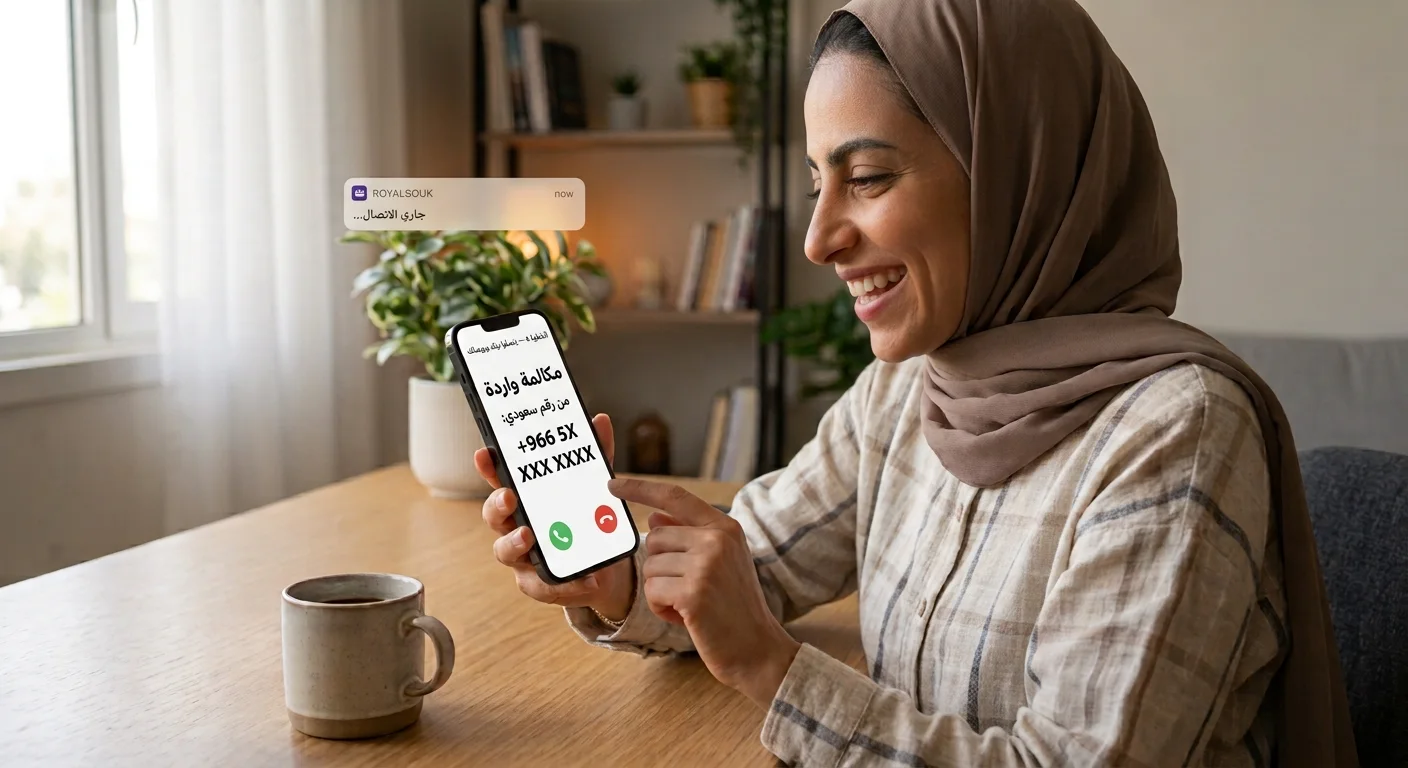 الخطوة 4 — يتصلوا بيك ويوصلك