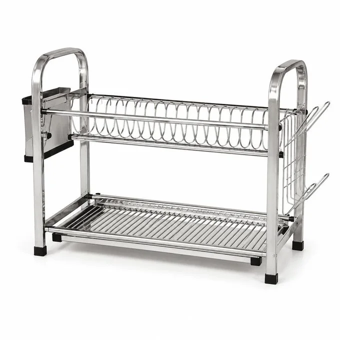 Égouttoir à Vaisselle 2 Niveaux INOX