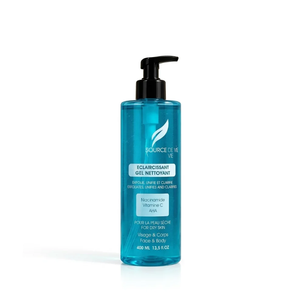 Gel Nettoyant Éclat Visage & Corps – Peaux Sèches