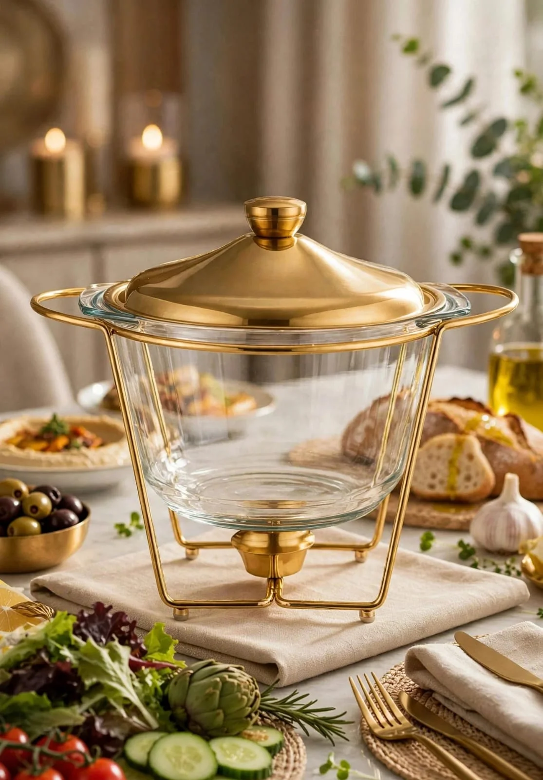 SOUPIÈRE EN VERRE 4L