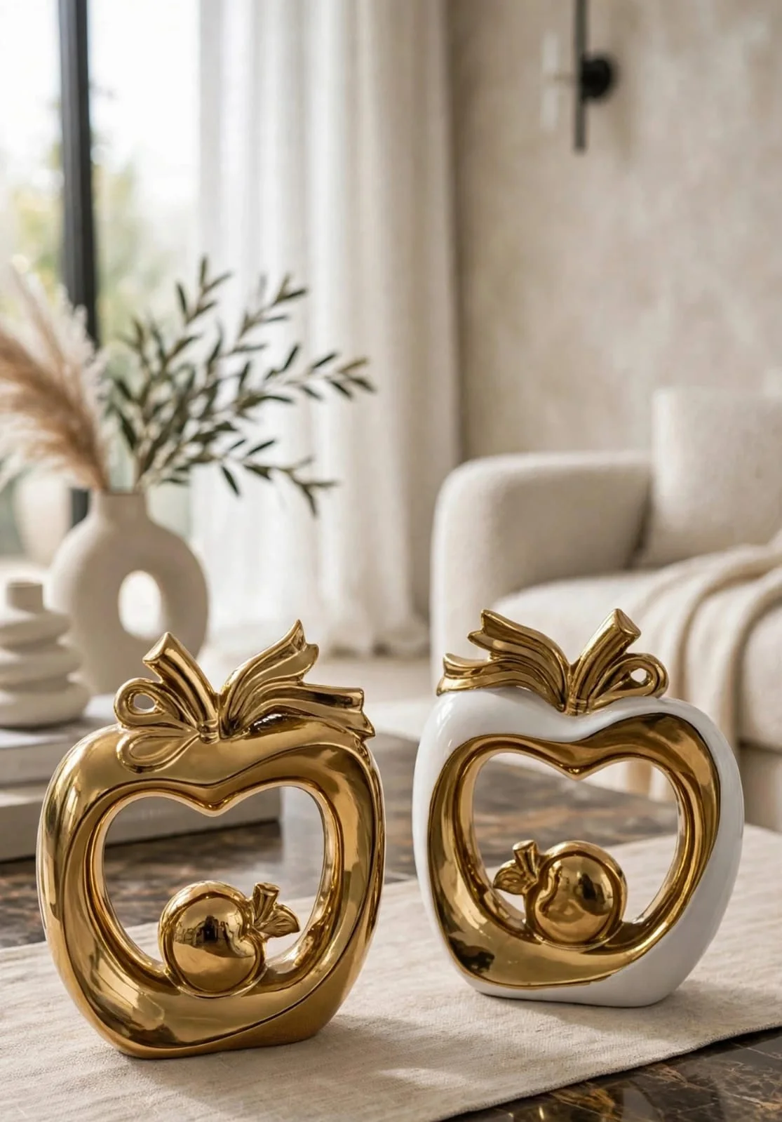 Statue Pomme Luxe