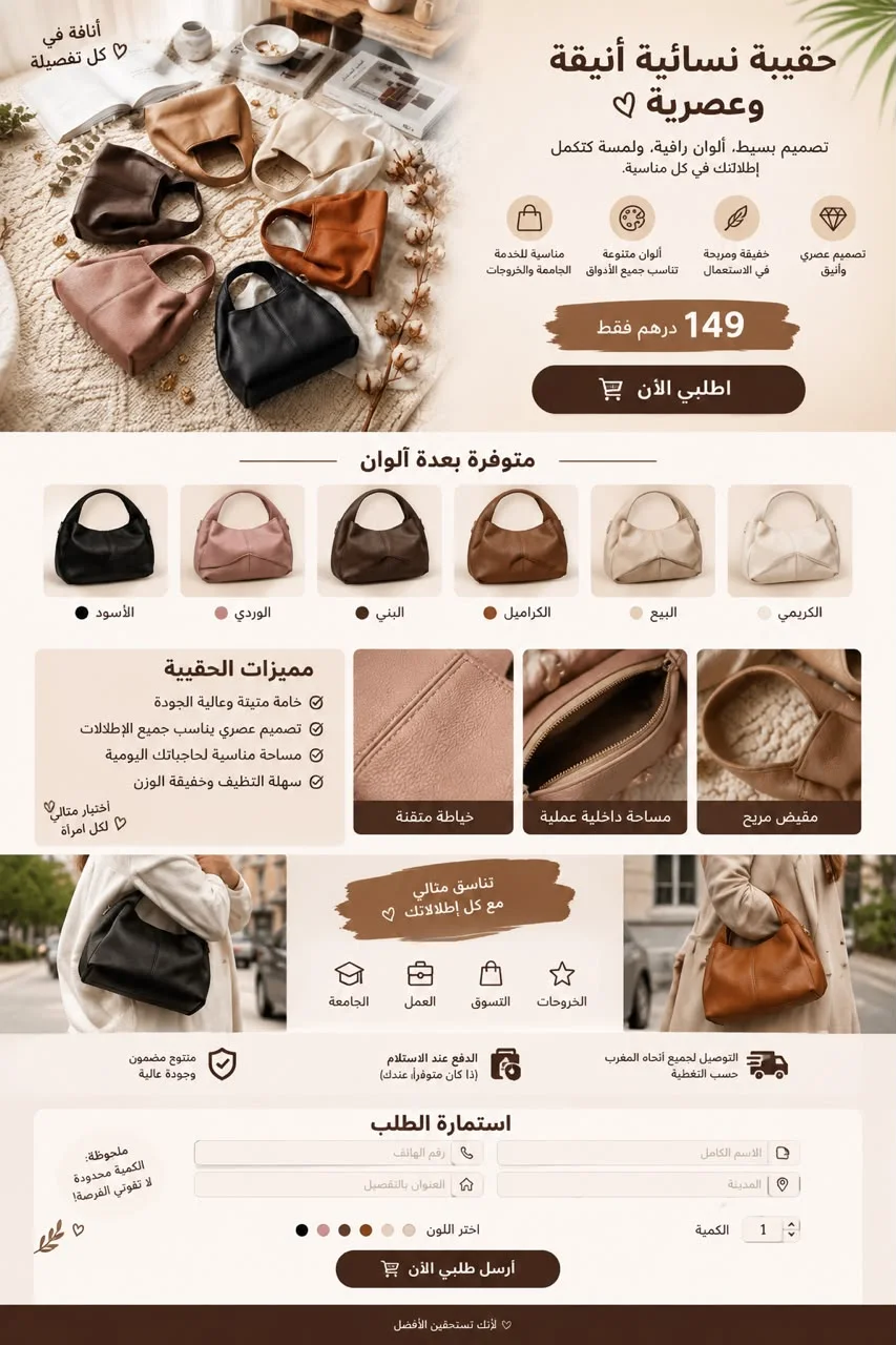 حقيبة جدابة