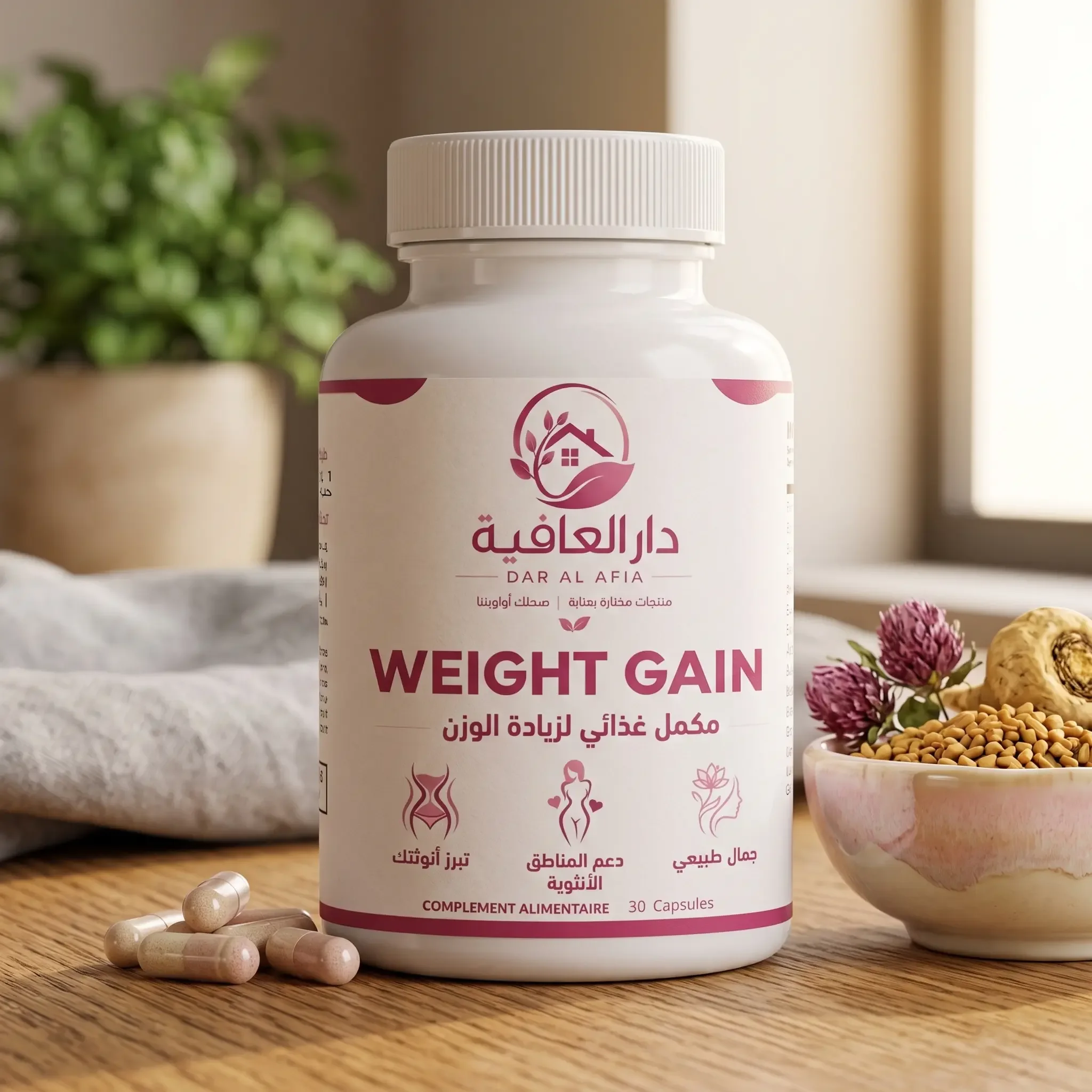 مكمل زيادة الوزن للنساء من دار العافية