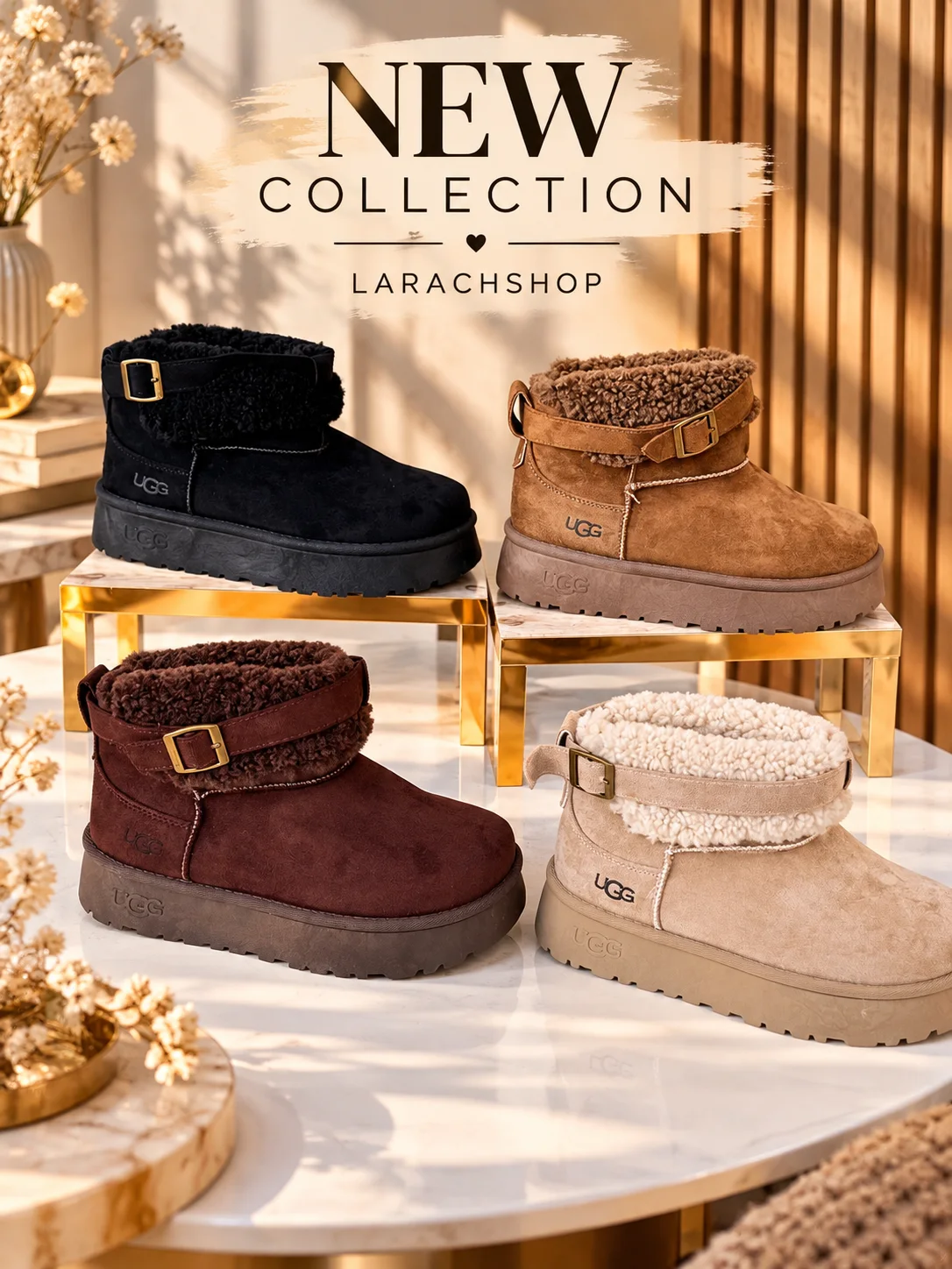 Bottines Fourrées Femme – Larach Shop