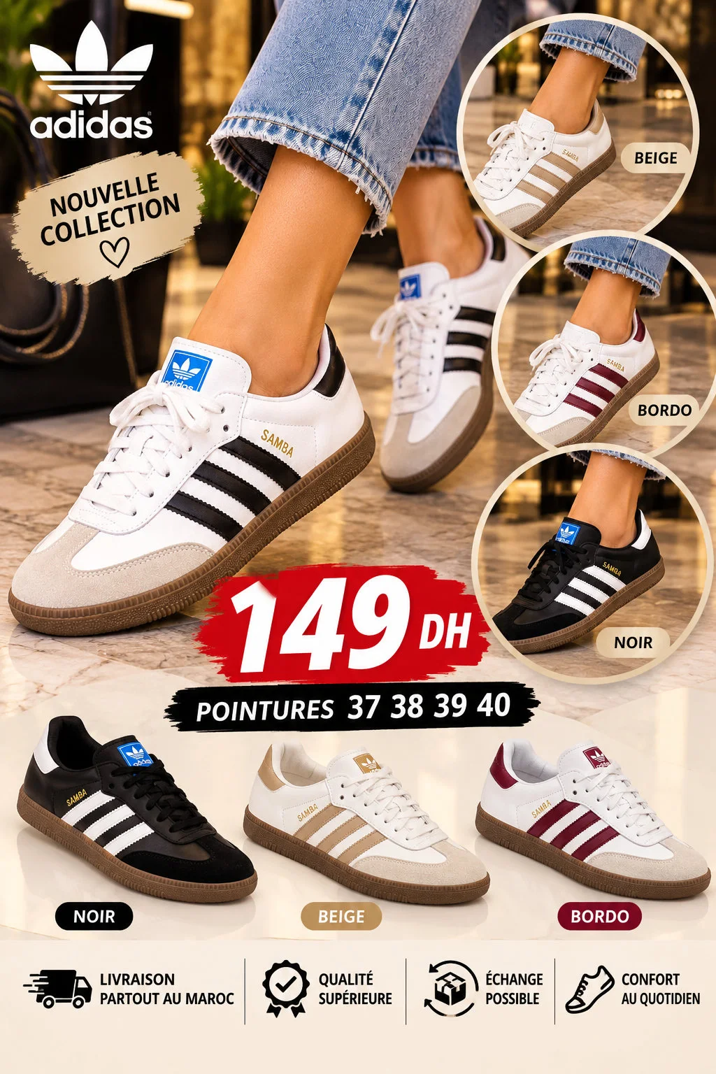 Samba Femme – Nouvelle Collection 👟✨