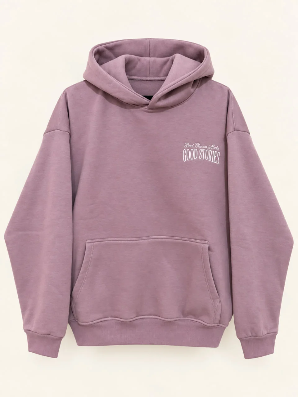 Rose mauve Hoodie - 3