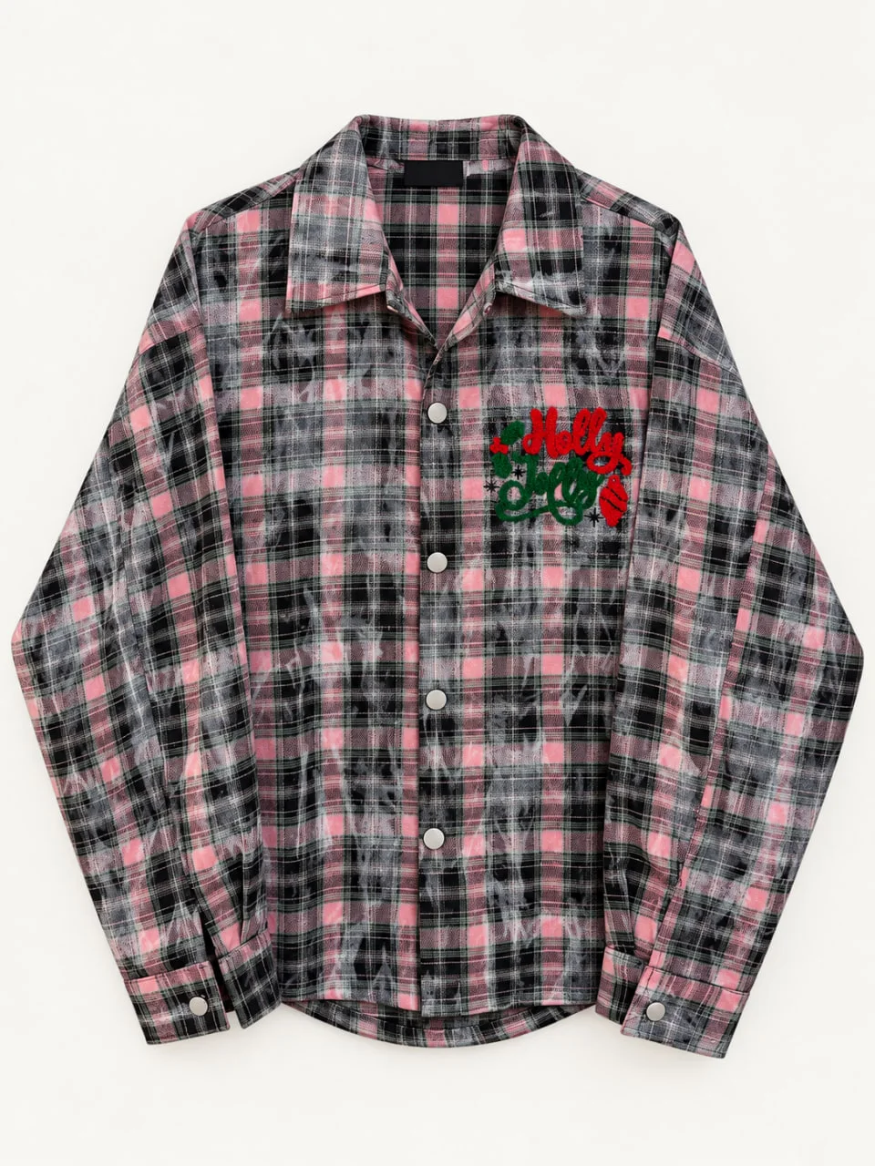 Purple Holly Jolly shirt - 3