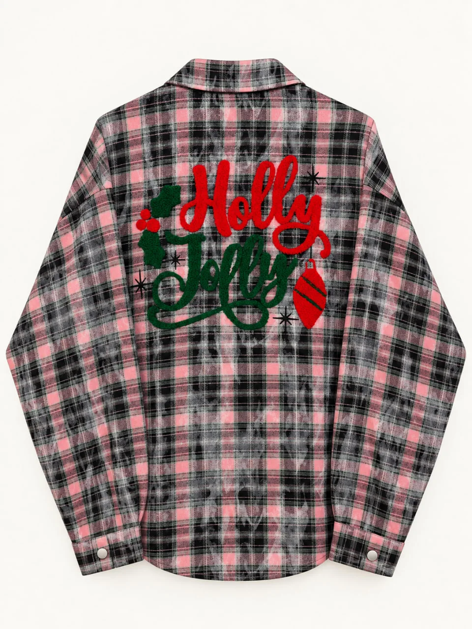 Purple Holly Jolly shirt - 4