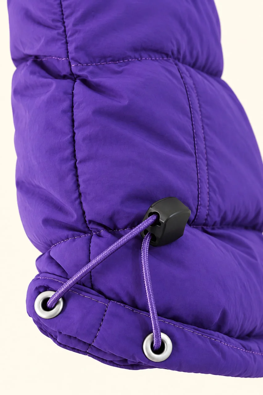 men’s purple padded vest - 5