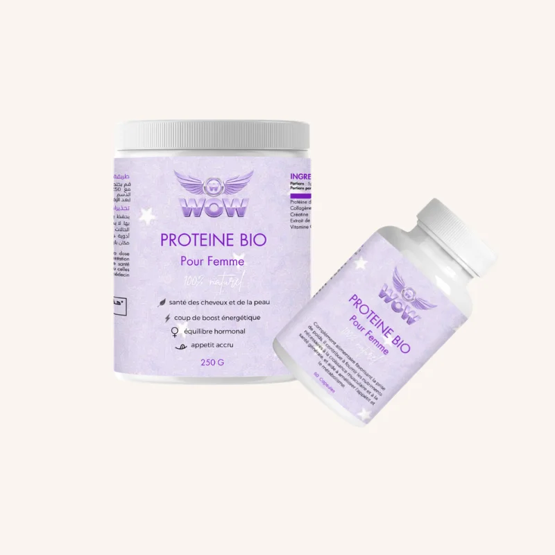 pack proteine poudre & poudre gelules