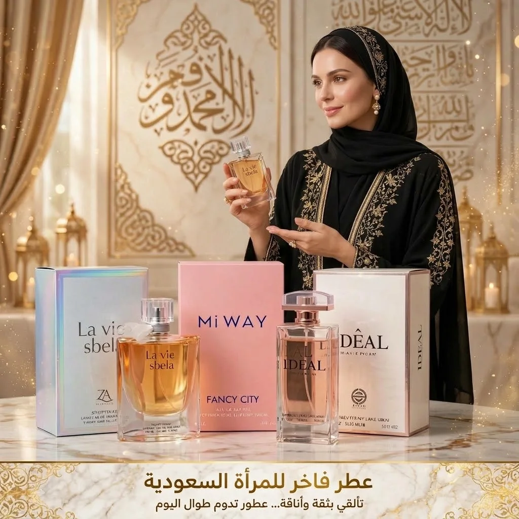 مجموعة عطر فاخر للمرأة السعودية – تألق بثقة