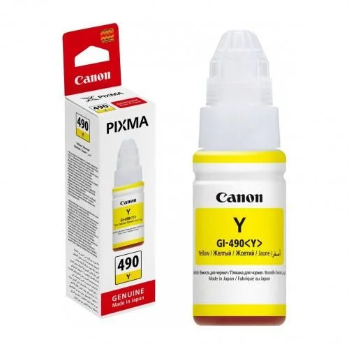 Canon Pixma Gi 490Y ink cartridges (YELLOW)
