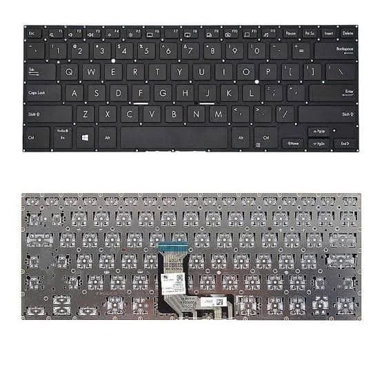 Asus ExpertBook B1402CB-XS74 Keyboard without Frame Black US Backlit