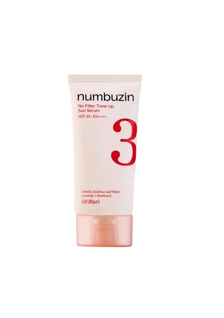 Numbuzin 3 No Filter Tone Up Sun Serum Spf50 50ml