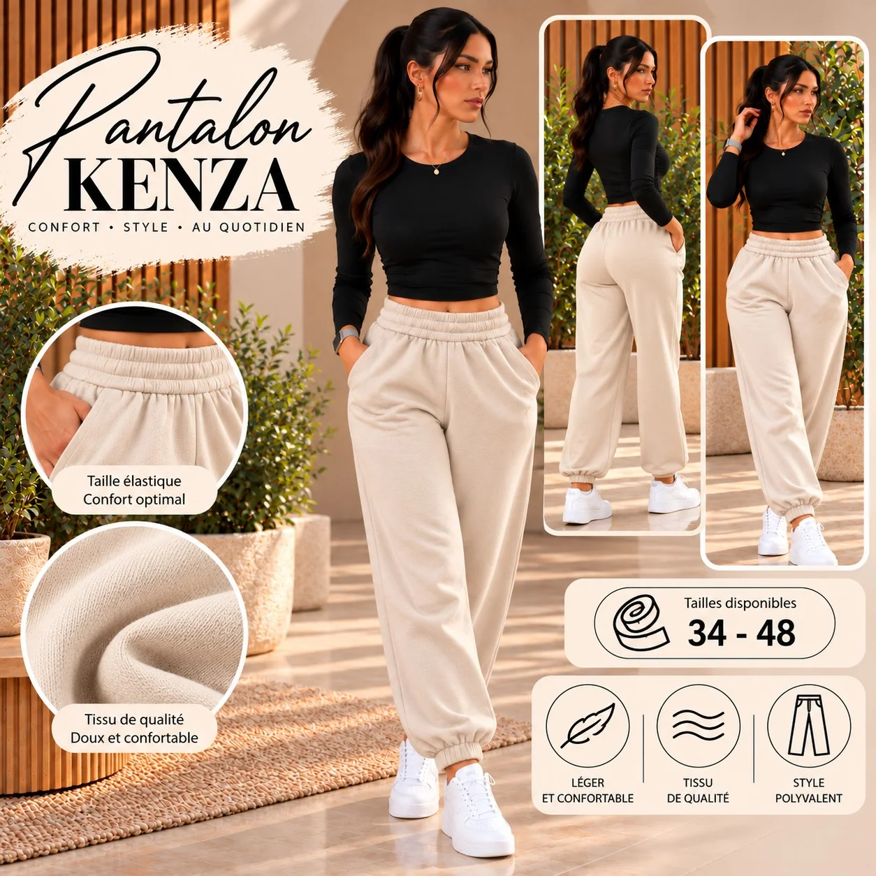 Pantalon Kenza
