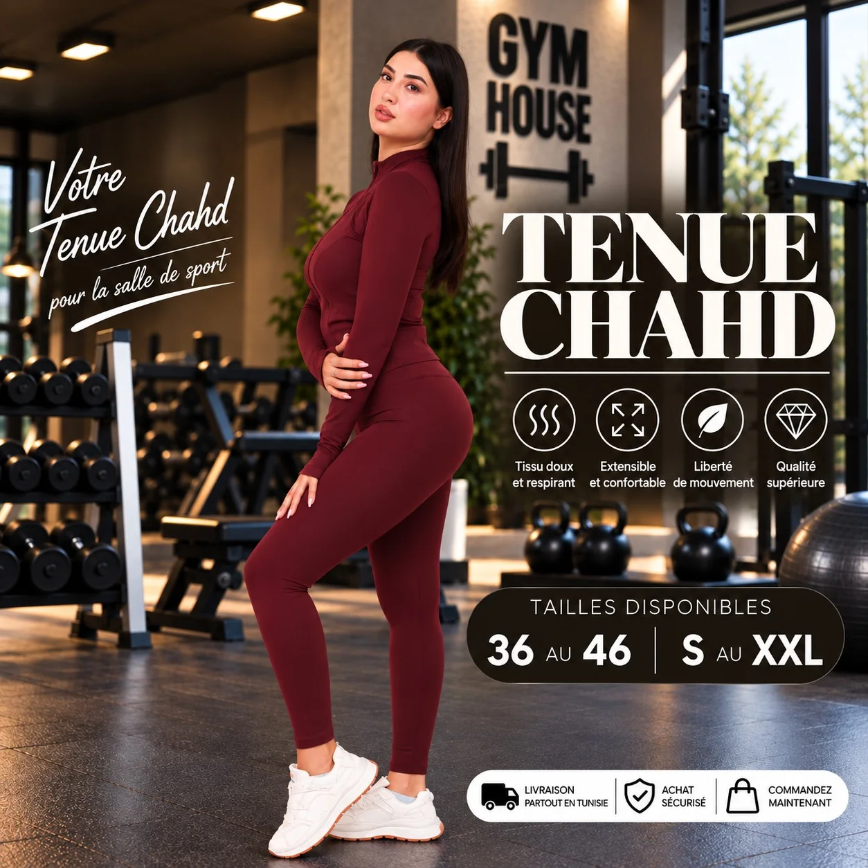 Tenue de sport CHAHD