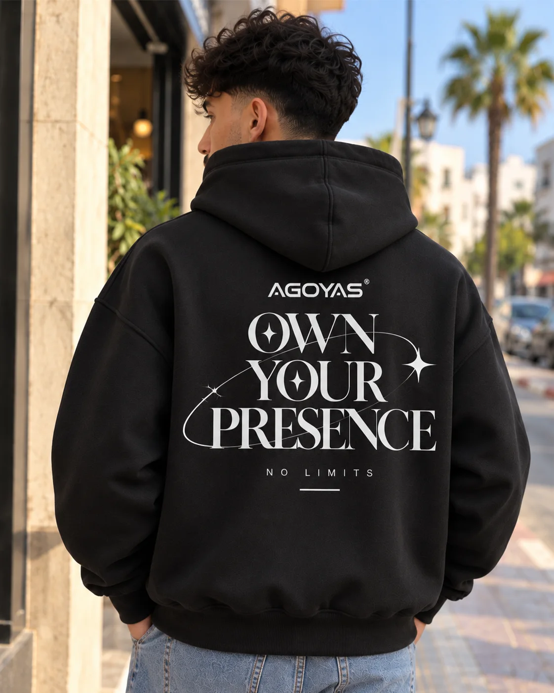 Sweat à capuche AGOYAS — Own Your Presence